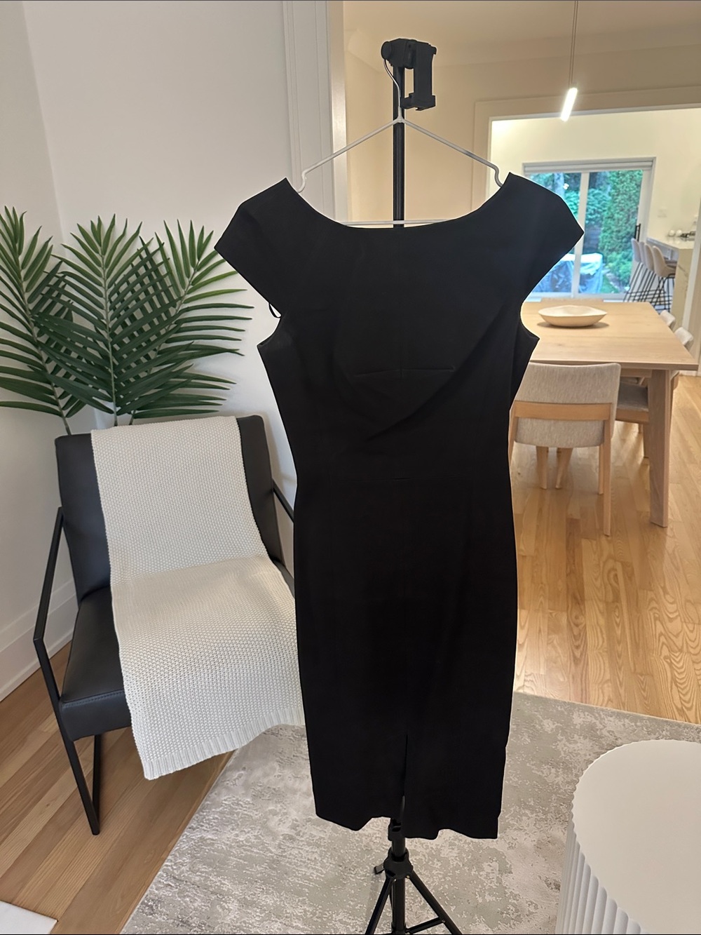 Black Midi Dress Like New
